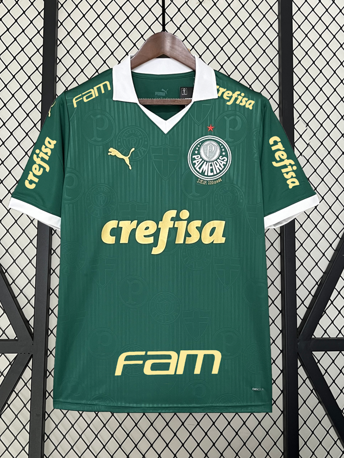 Camisola Principal Palmeiras 2024/25 Todos os Patrocínios  1