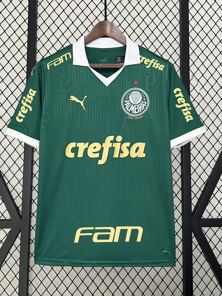 Camisola Principal Palmeiras 2024/25 Todos os Patrocínios  1