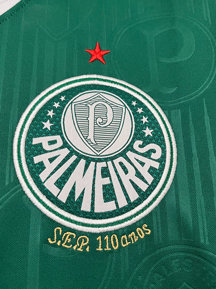 Camisola Principal Palmeiras 2024/25 Todos os Patrocínios  2