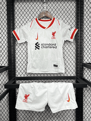 Kit Criança Liverpool Terceiro 2024/25