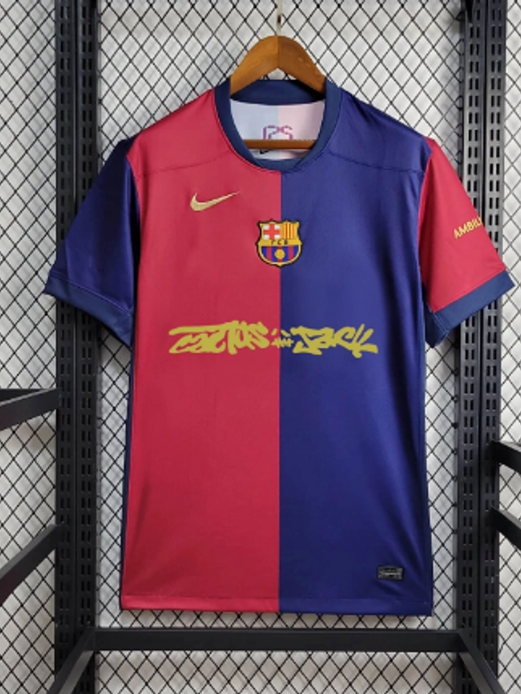 Camisola Barcelona Edição Especial Travis Scott 1