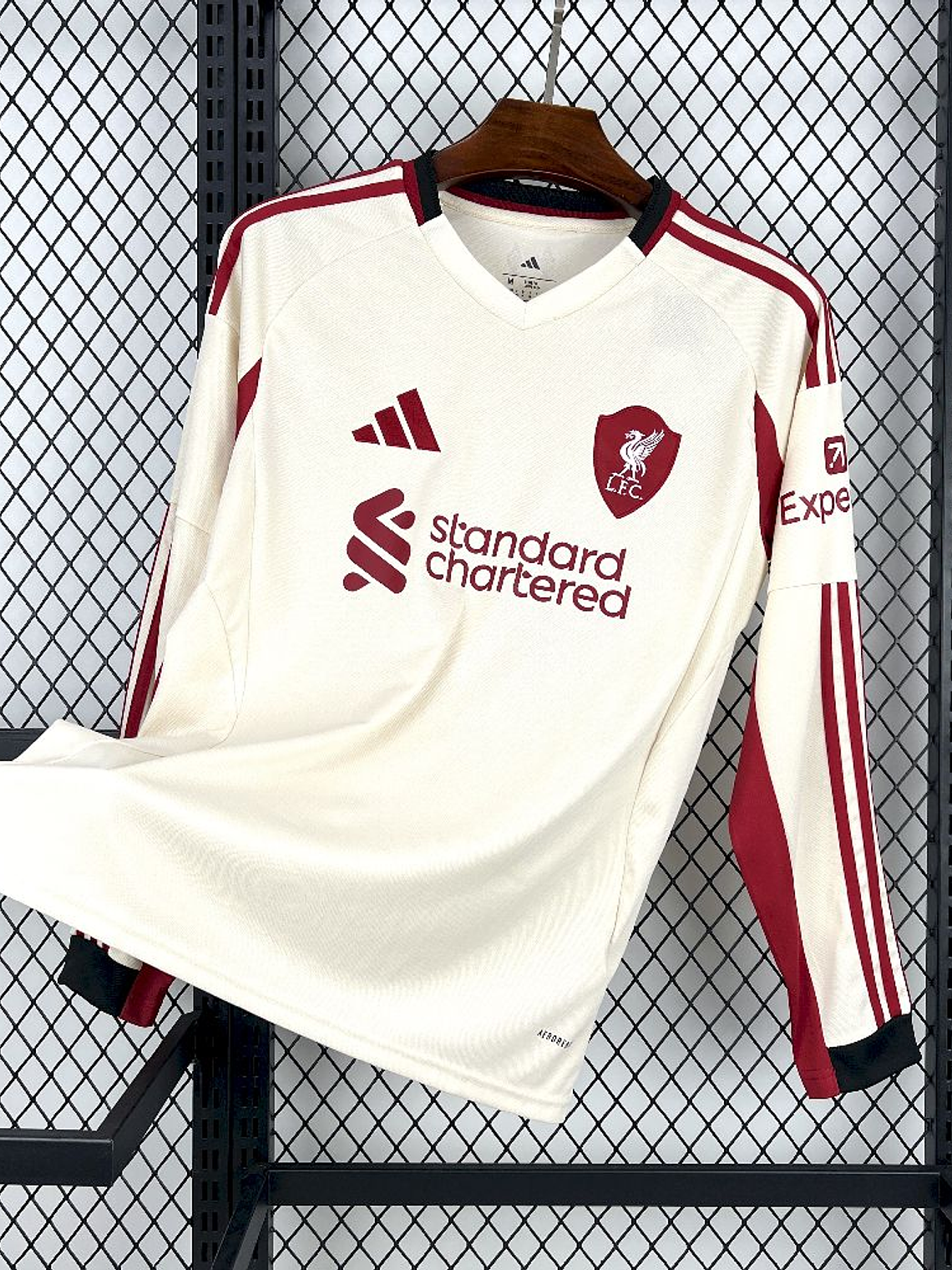 Camisola Liverpool Alternativa Manga Comprida 2025/26 1