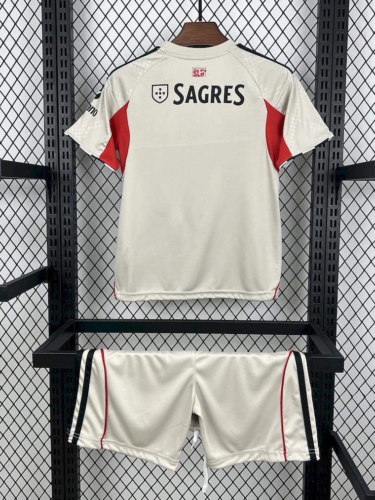 Kit Criança Benfica Alternativo 2025/26 2