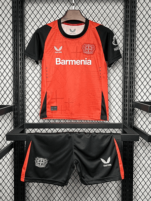 Kit Criança Bayer Leverkusen Principal 2024/25