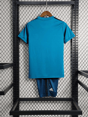 Kit Criança Real Madrid Terceiro 2017/18