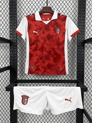 Kit Criança Braga Principal 2025/26