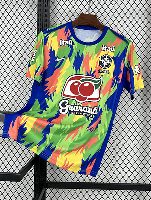 Camisola Brasil Aquecimento 2025