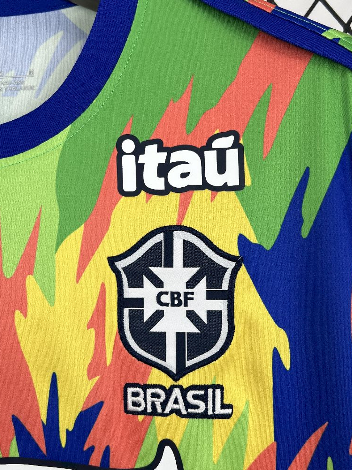 Camisola Brasil Aquecimento 2025 2