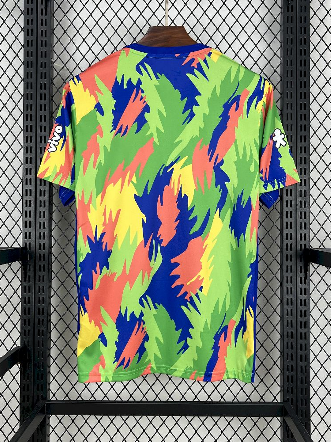 Camisola Brasil Aquecimento 2025 3