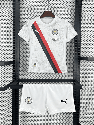 Kit Criança Manchester City Alternativo 2025/26