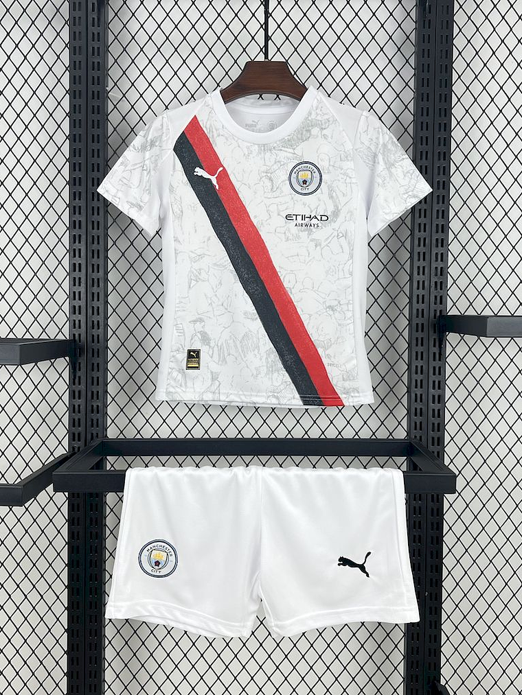 Kit Criança Manchester City Alternativo 2025/26 1