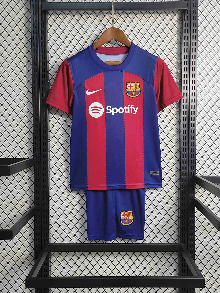 Kit Criança Barcelona Principal 2023/24 1