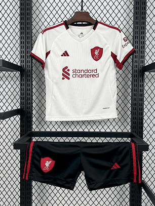 Kit Criança Liverpool Alternativa 2025/26