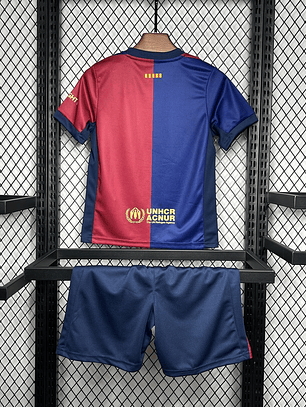 Kit Criança Barcelona Principal 2024/25