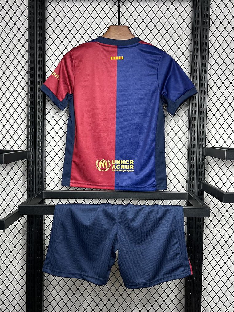 Kit Criança Barcelona Principal 2024/25 2