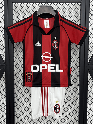 Kit Criança Milan Principal 1998/99