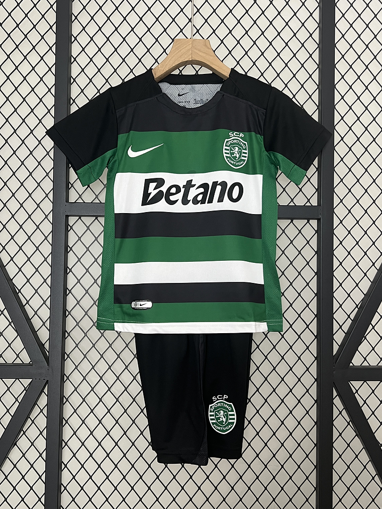 Kit Criança Sporting Principal 2024/25 1