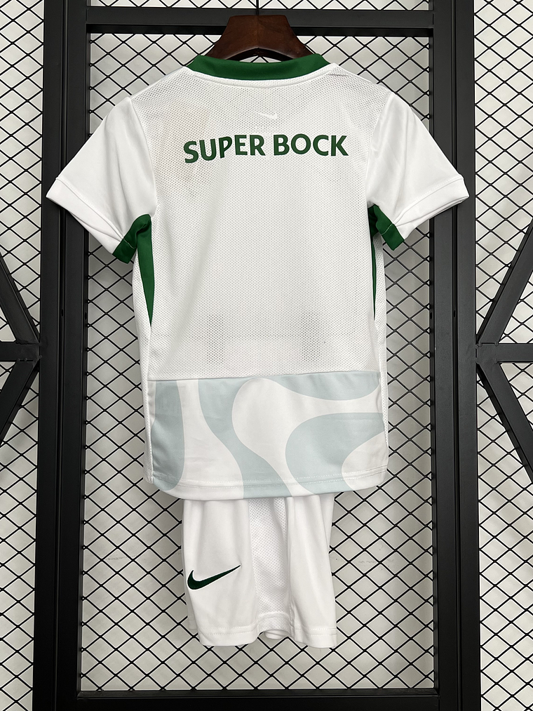 Kit Criança Sporting Alternativo 2025/26 2