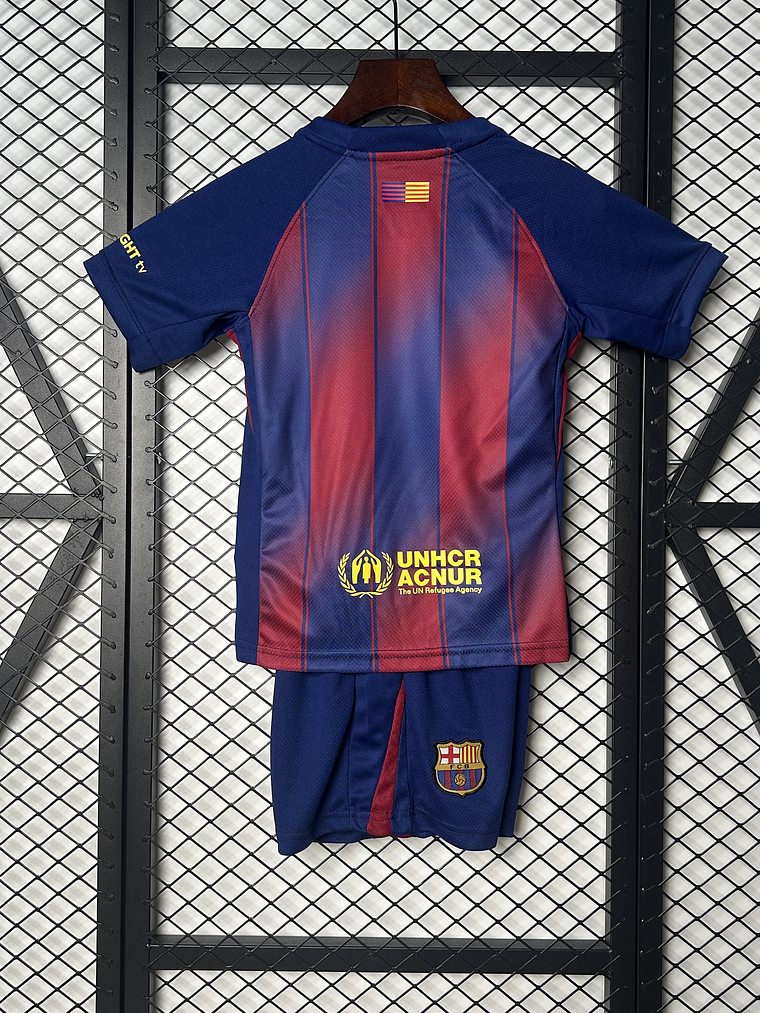 Kit Criança Barcelona Principal 2025/26 2