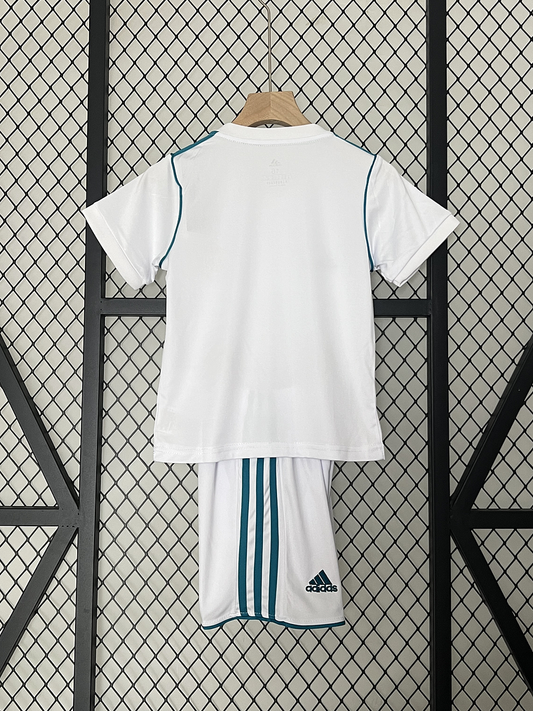Kit Criança Real Madrid Principal 2017/18 2
