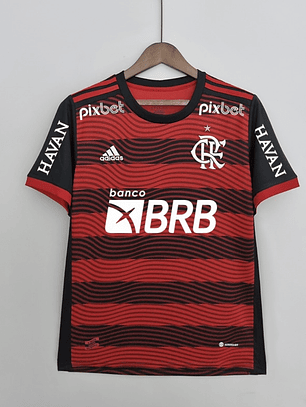 Camisola Flamengo Principal C/Patrocínios 2022/23