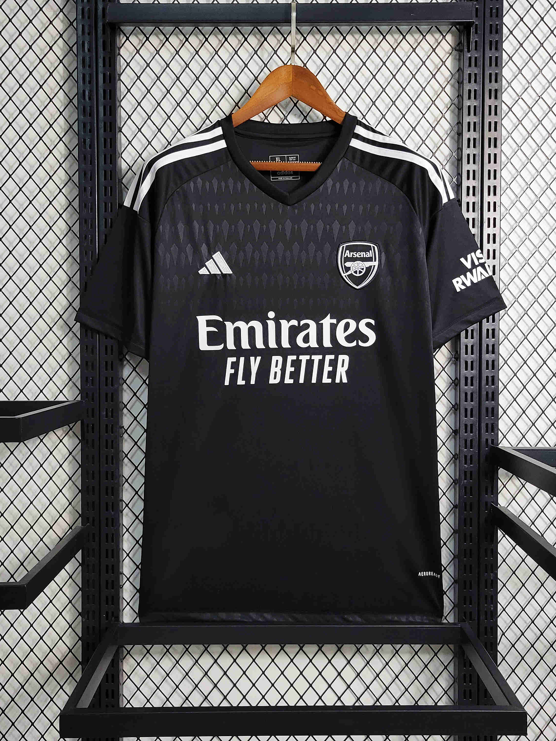 Camisola Arsenal Guarda Redes Preta 2023/24 1