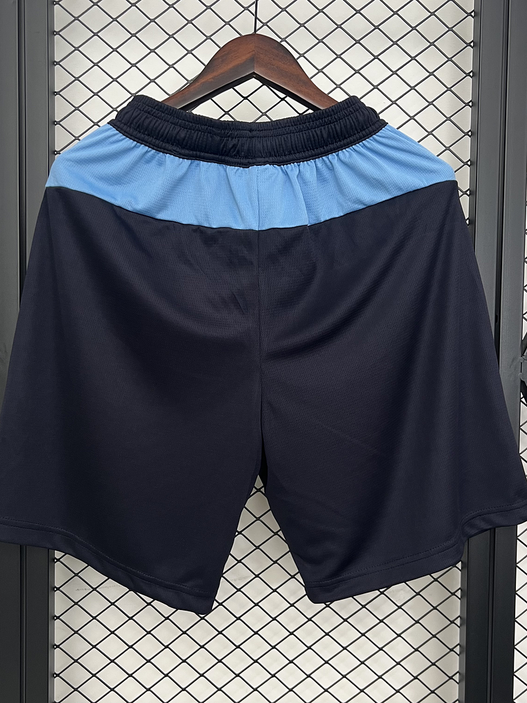 Calções Manchester City Principal Preto 2025/26 2