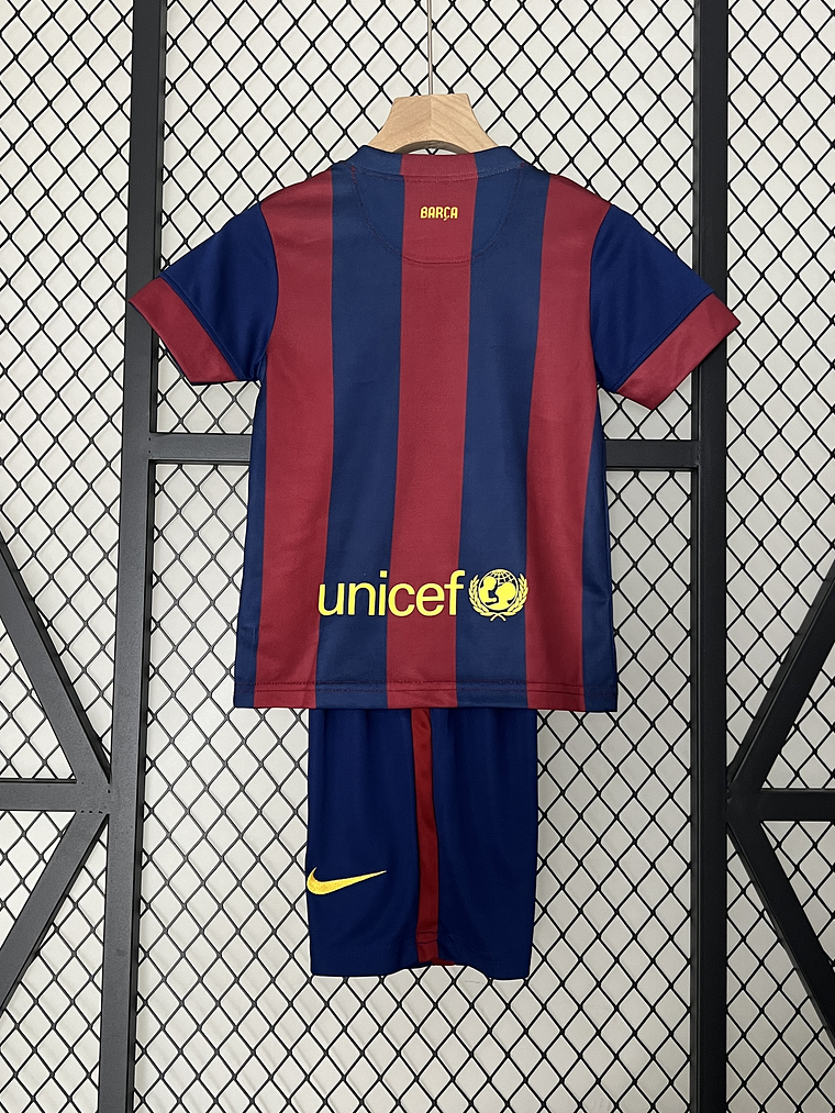 Kit Criança Barcelona Principal 2014/15 2