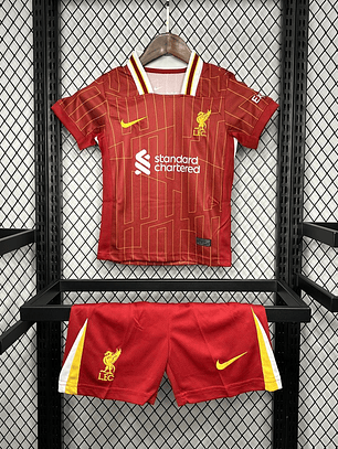 Kit Criança Liverpool Principal 2024/25
