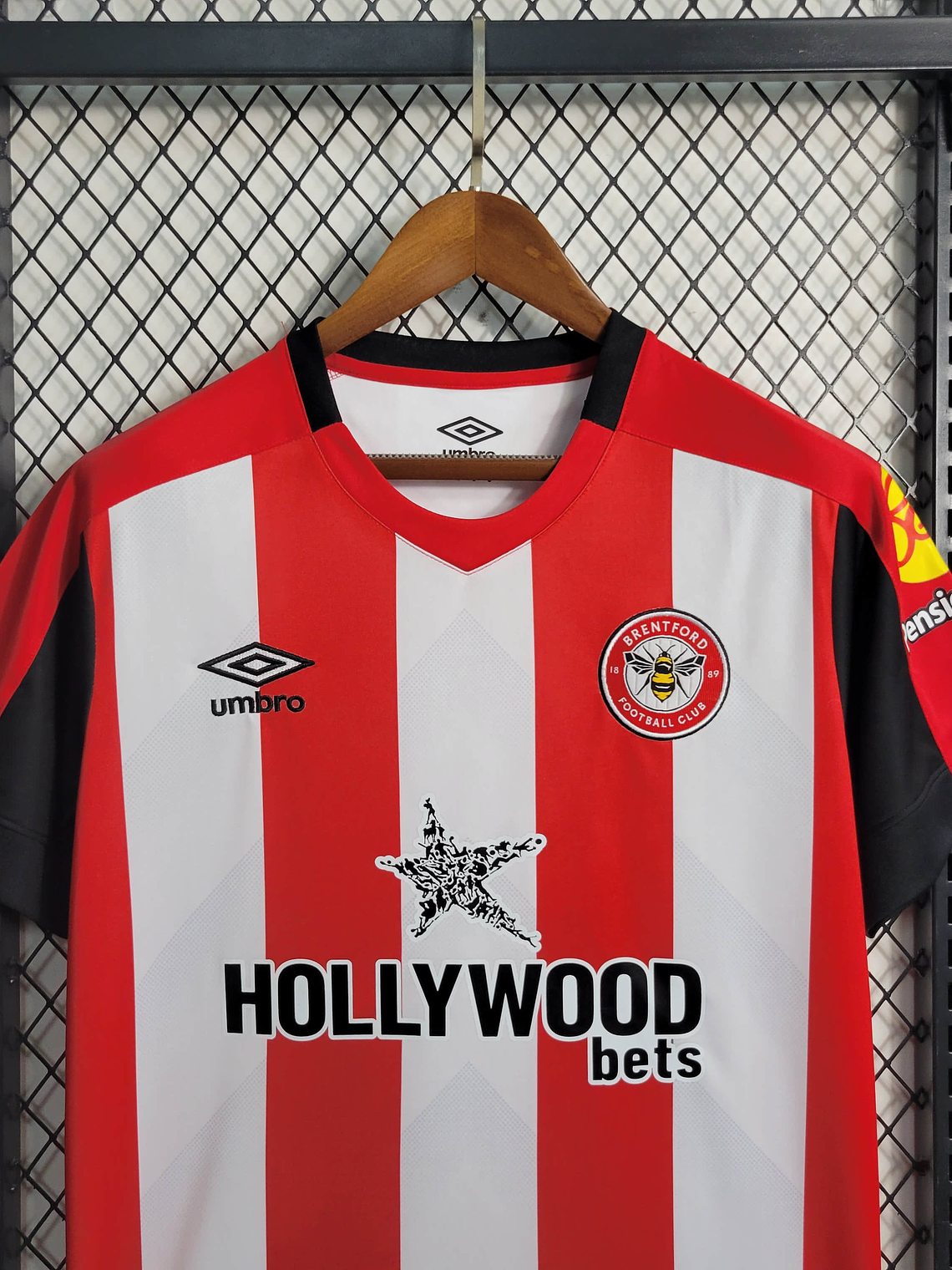 Camisola Brentford Principal 2023/24 3