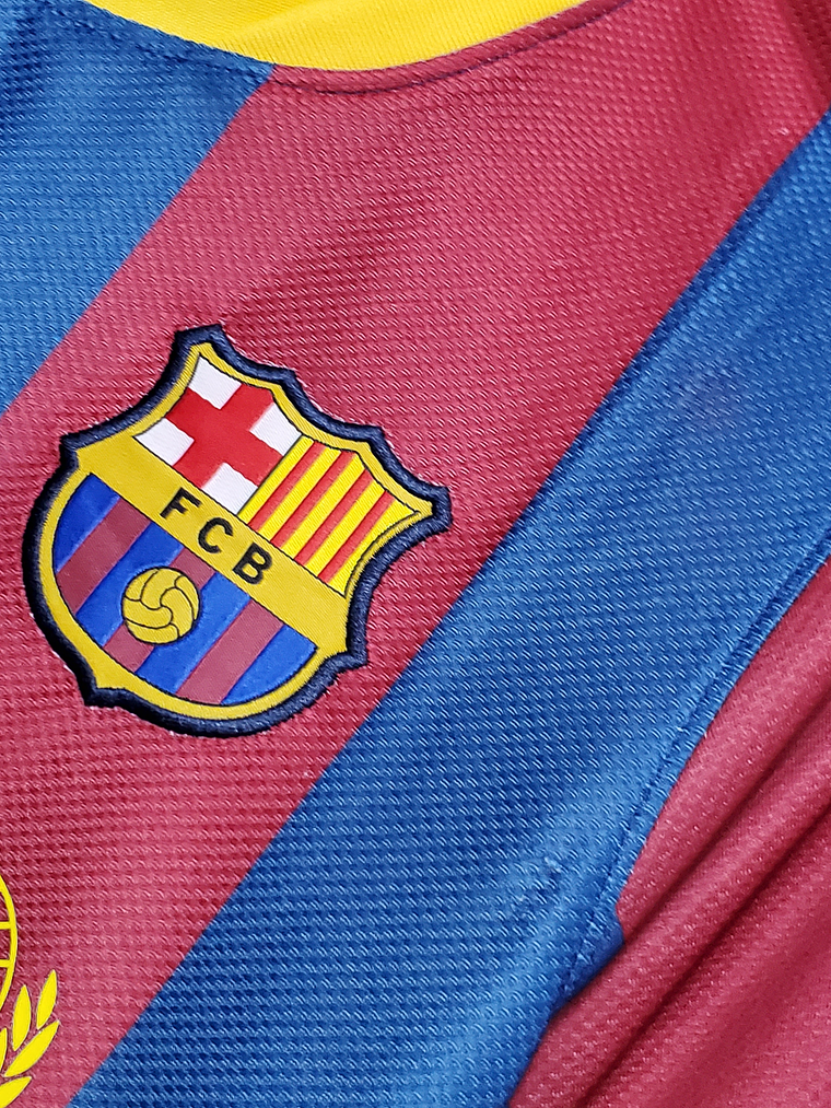 Camisola Barcelona Principal 2010/11 2