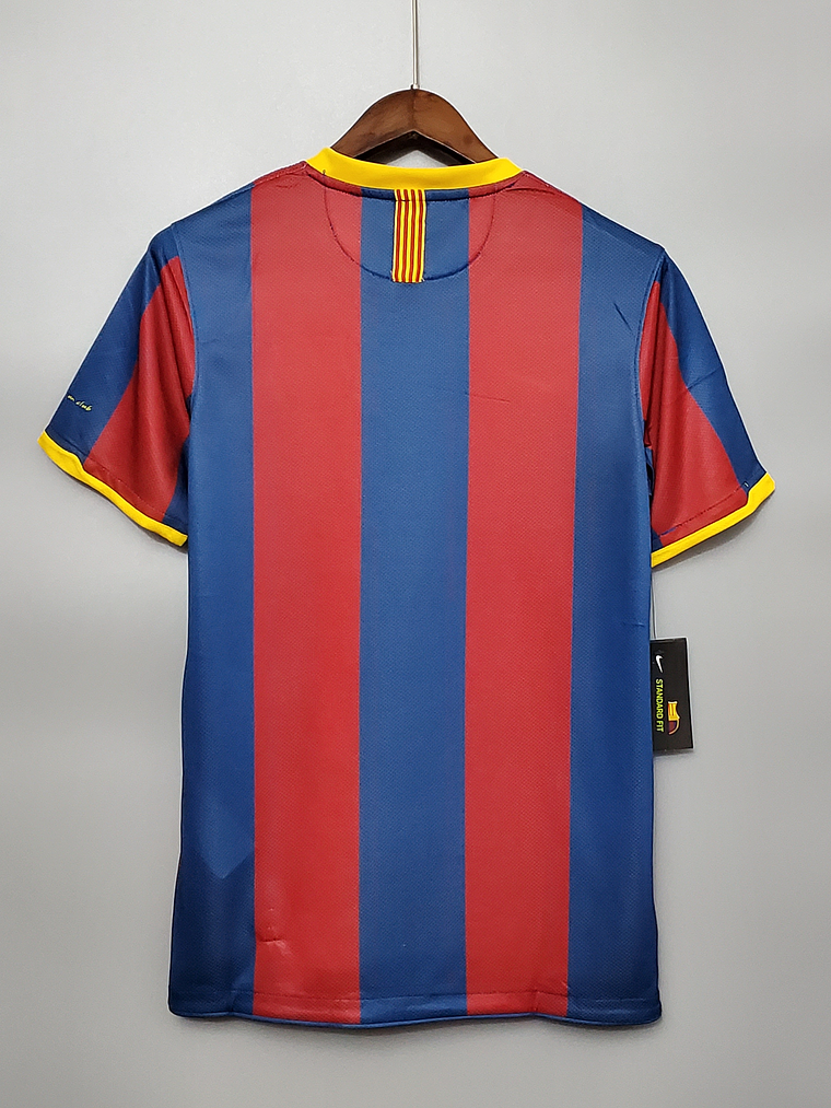 Camisola Barcelona Principal 2010/11 3