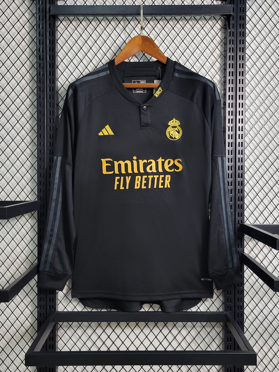 Camisola Real Madrid Manga Longa Terceira 2023/24 1