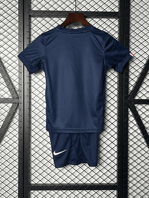 Kit Criança Paris Saint-Germain Principal 2025/26