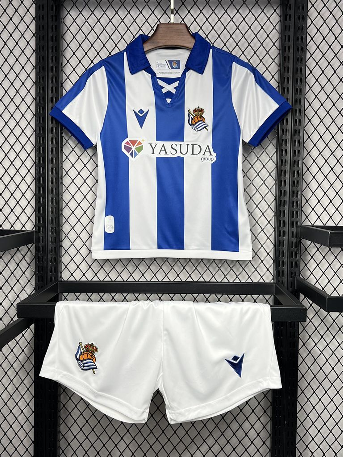 Kit Criança Real Sociedad Principal 2024/25 1