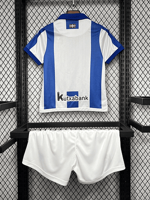 Kit Criança Real Sociedad Principal 2024/25
