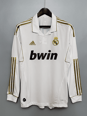 Camisola Real Madrid Principal 2011/12 Manga Comprida