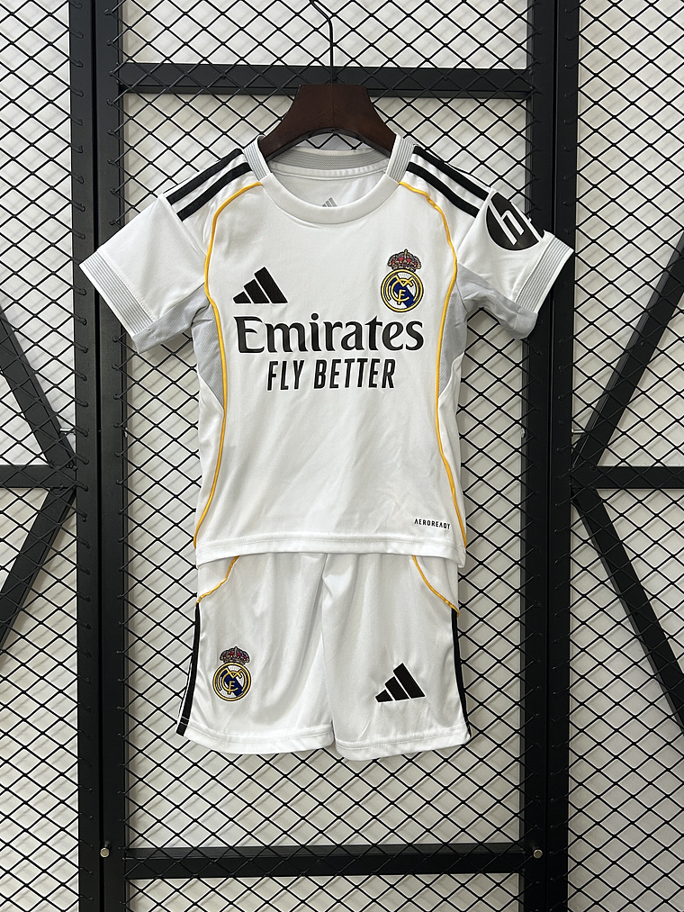 Kit Criança Real Madrid Principal 2025/26 1