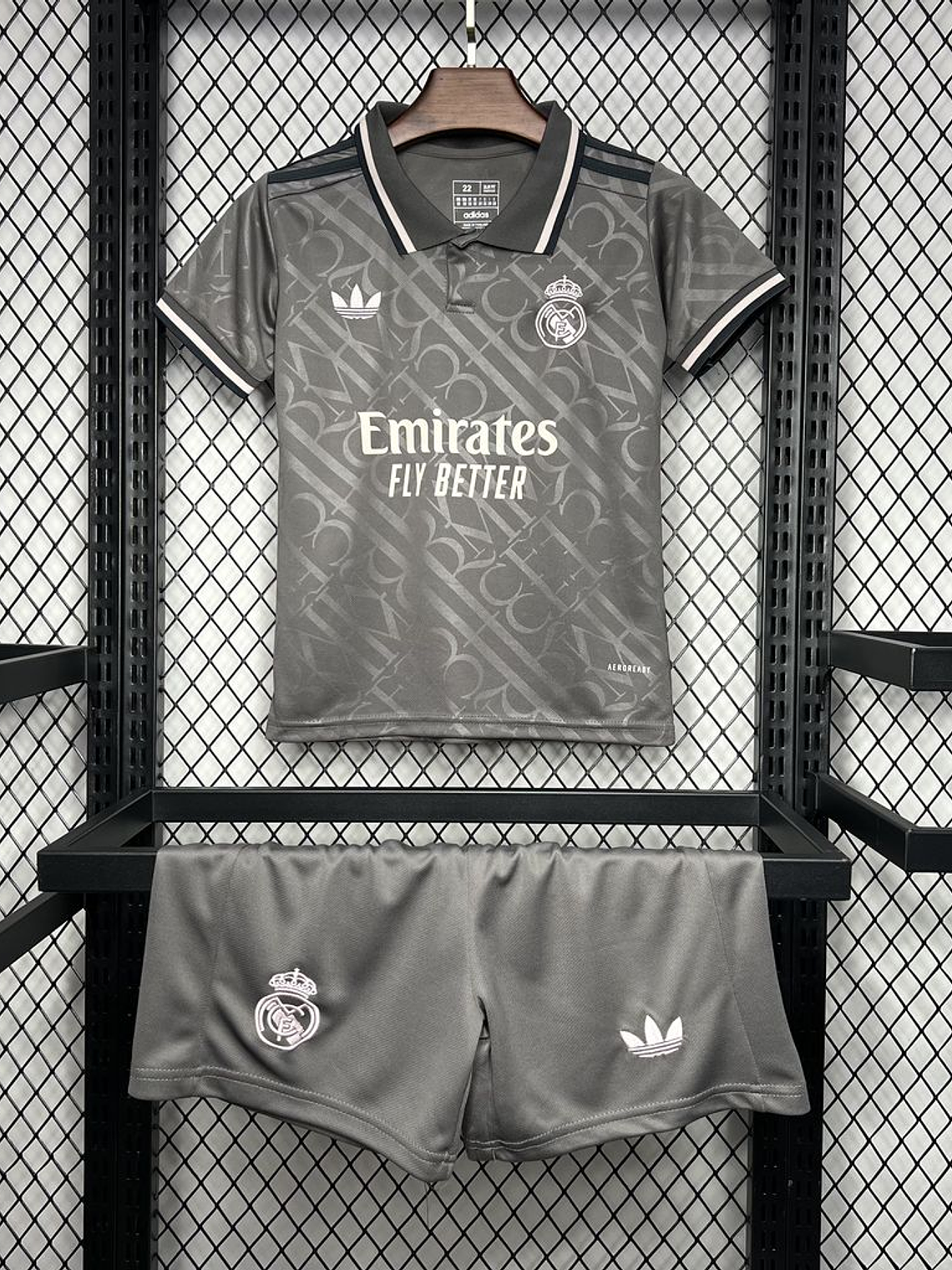 Kit Criança Real Madrid Terceiro 2024/25 1