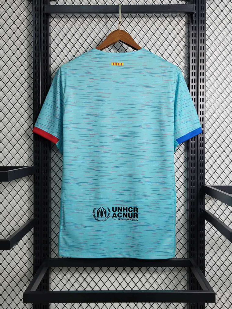 Camisola Barcelona Alternativa 2023/24 3