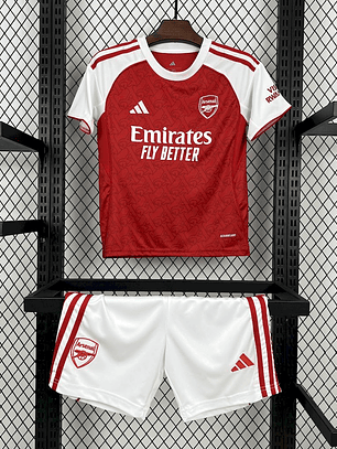 Kit Criança Arsenal Principal 2025/26