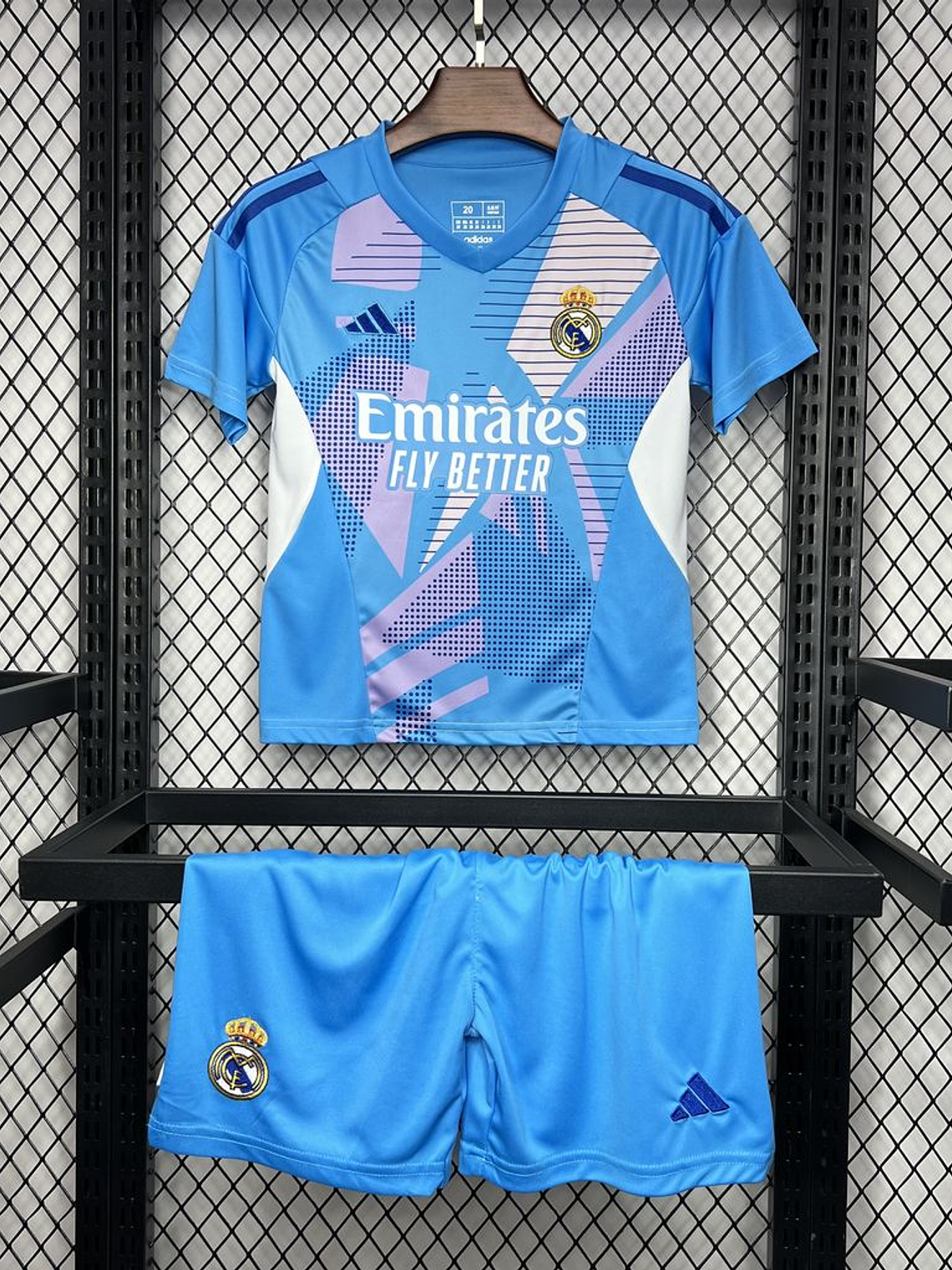Kit Criança Real Madrid Guarda-Redes 2024/25 1