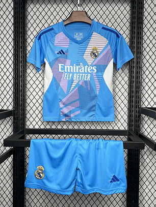 Kit Criança Real Madrid Guarda-Redes 2024/25