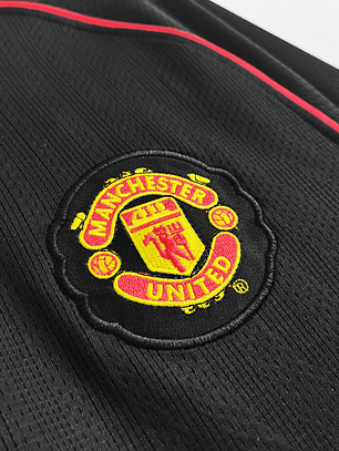 Camisola Manchester United Alternativa 2007/08 Manga Cumprida