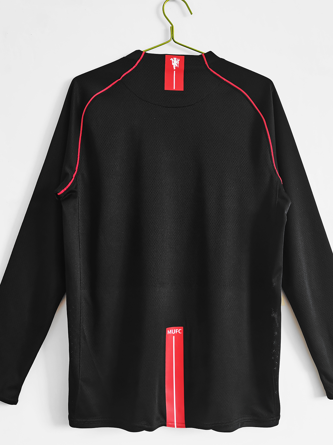 Camisola Manchester United Alternativa 2007/08 Manga Cumprida 3