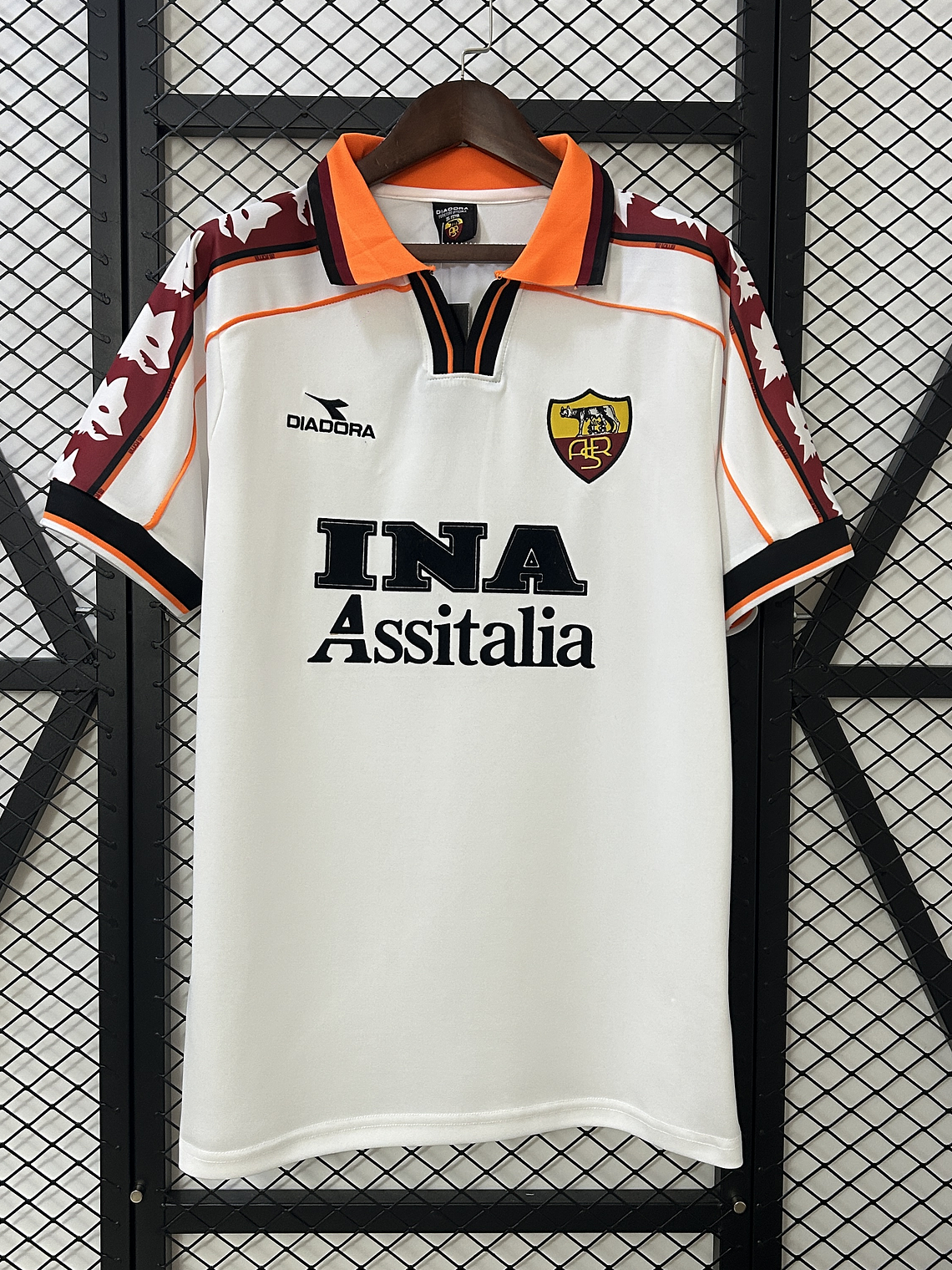 Camisola Roma Alternativa 1998/99 1
