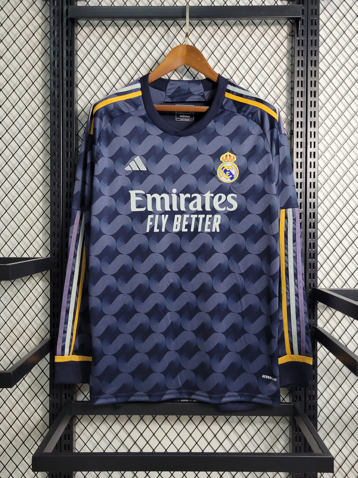 Real Madrid Manga Longa Alternativa 2023/24 1