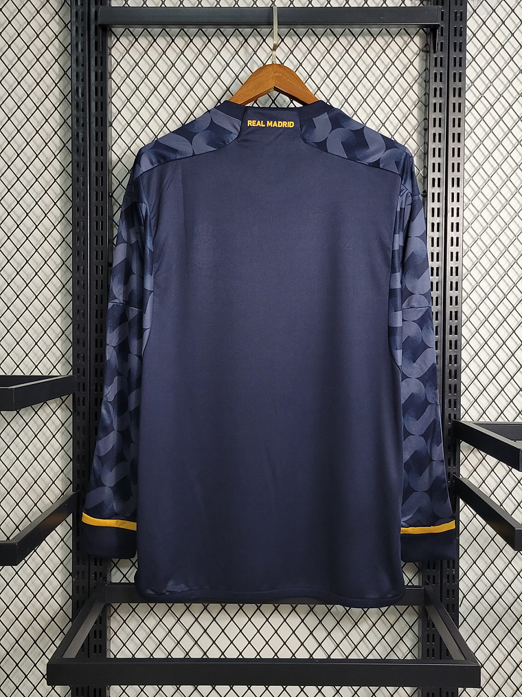 Real Madrid Manga Longa Alternativa 2023/24 2