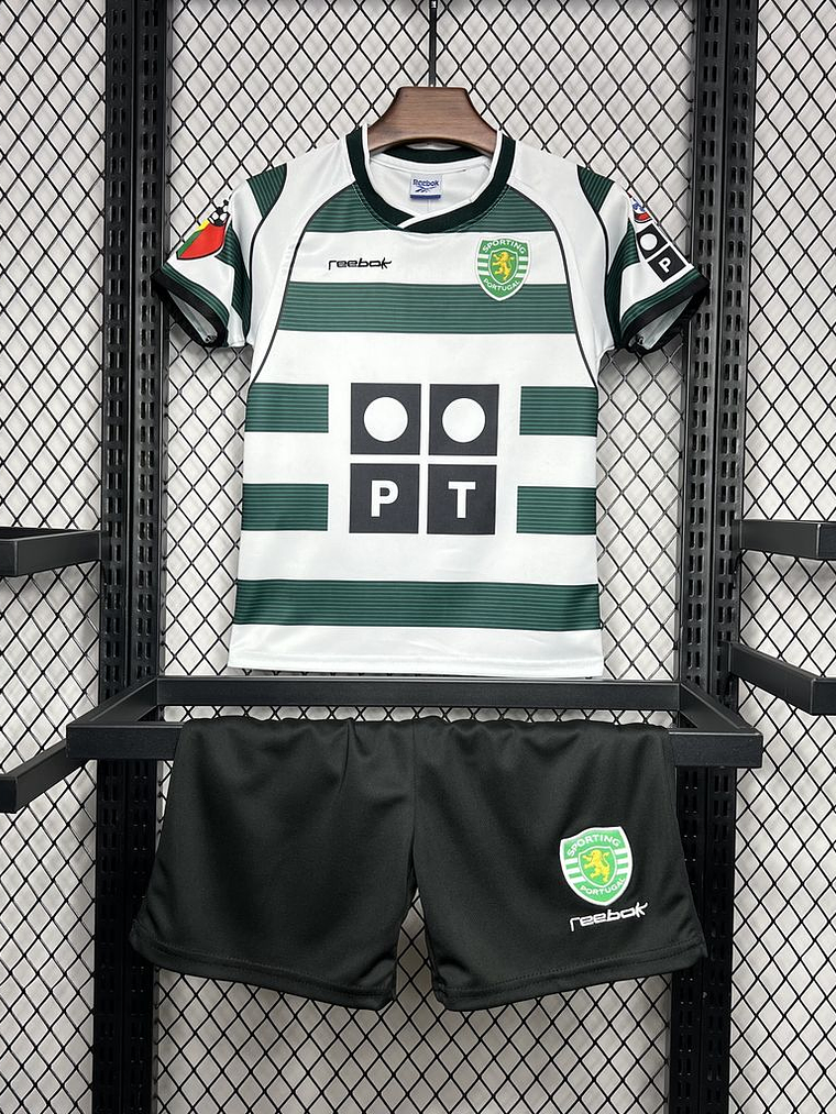 Kit Criança Sporting Principal 2002 1