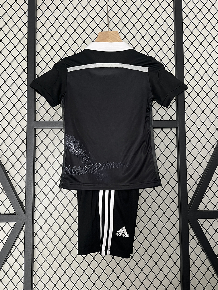 Kit Criança Real Madrid Terceiro 2014/15 2